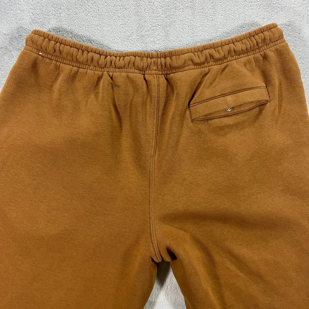 NIKE‎ Sportswear Club Cuffed Fleece Pants Mens Large Brown IM7828-235 Graphic